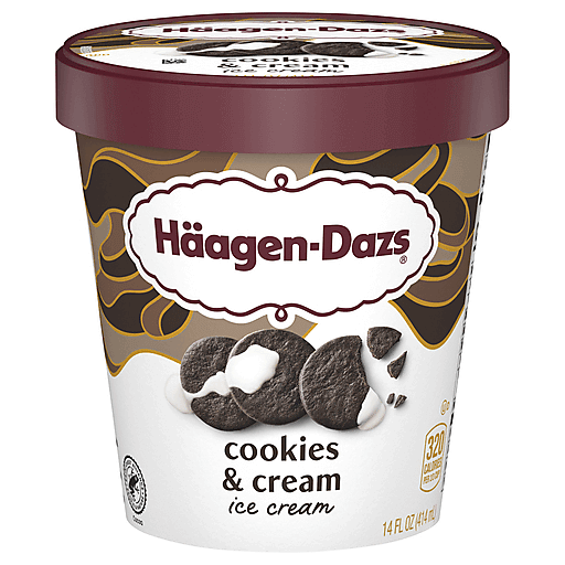Haagen Dazs Cookie And Cream