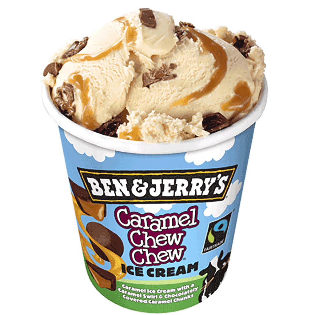 Ben And Jerrys Caramel Chew Chew