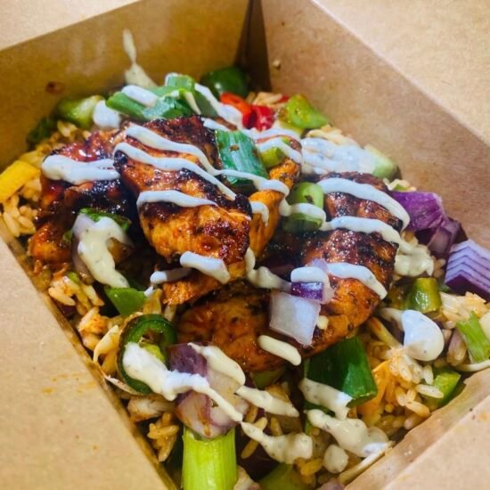 Chicken Loaded Rice Box