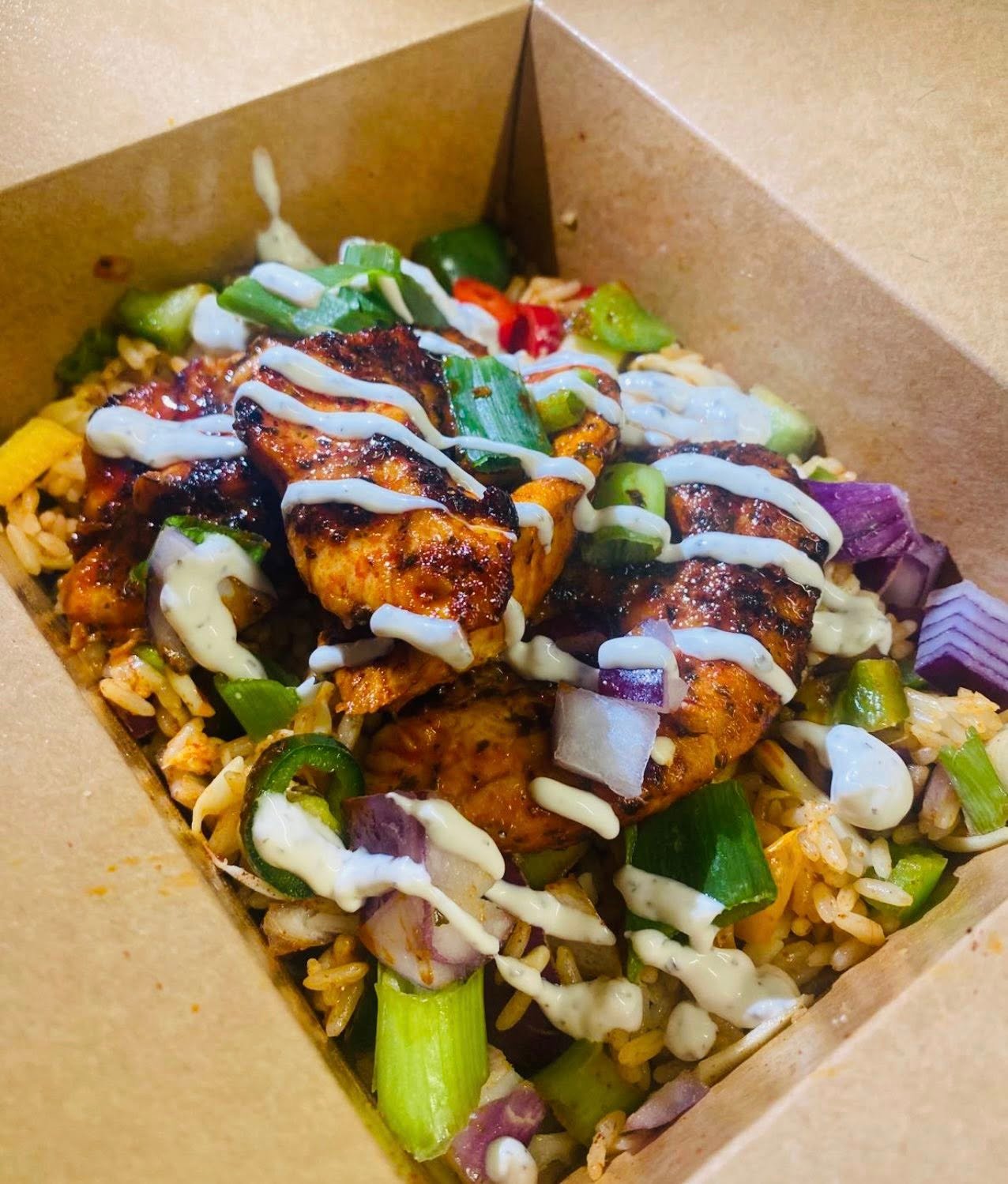 Chicken Loaded Rice Box