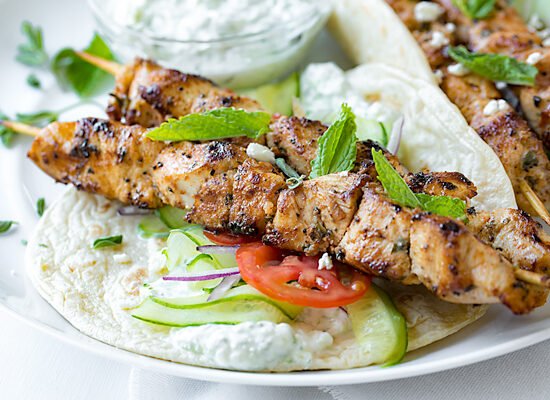 Chicken Kebab Wrap
