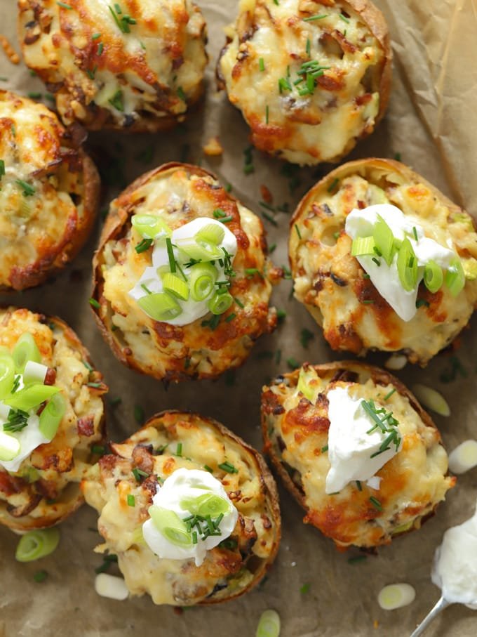 5 Potato Skin With Cheese